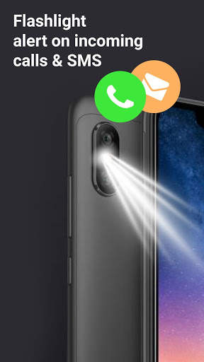 Flash alert: Flash on Call and SMS screenshot 1