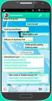 Aqua CM12 & WhatsApp Theme screenshot 2