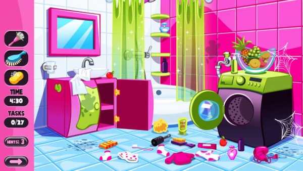 Little Princess House Cleaning Girls Games 2020 screenshot 4