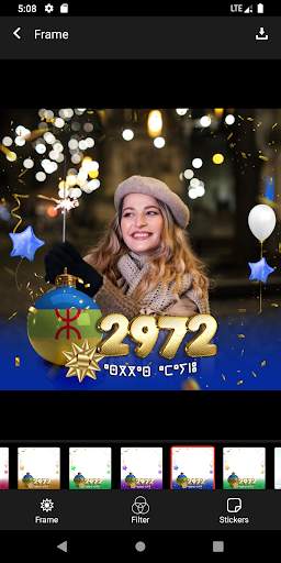 Happy Year amazigh 2972 cards screenshot 2