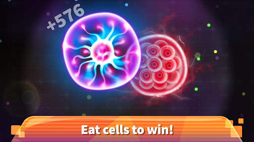Plazmic! Eat Me io Blob Cell Grow Game screenshot 1