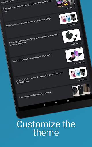 News on Android™ 16 تصوير الشاشة