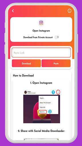 Social Media Content Downloader - Photo & Video screenshot 2
