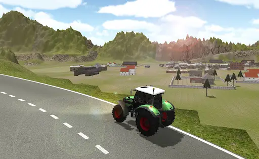Tractor Driving Simulator स्क्रीनशॉट 1