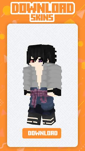 Male Anime Skin Minecraft screenshot 4