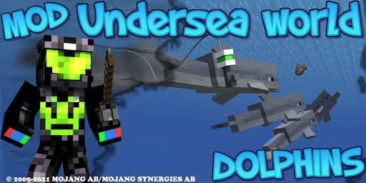 Dolphins Plus Mod Sharks for PE screenshot 1