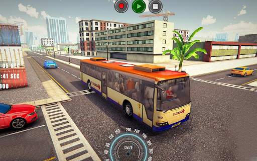 Coach Bus Driving 3d - Coach Bus Game screenshot 2