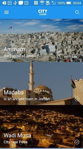 Travel trip plan in Jordan screenshot 1