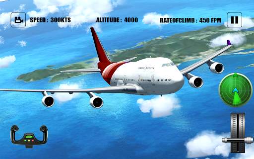 Nyata Pesawat Simulator screenshot 14