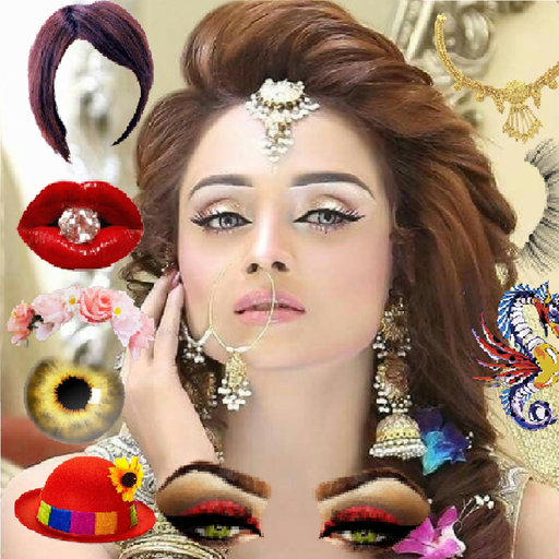 Girls Makeup Photo Editor Women Face Makeup icon