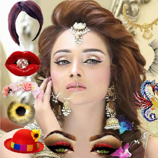 Girls Makeup Photo Editor Women Face Makeup screenshot 1