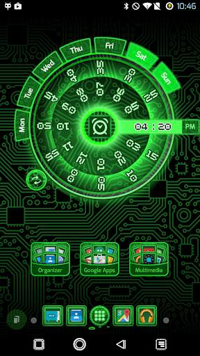 PCB Green ⁞ TSF Shell 3 Theme screenshot 3