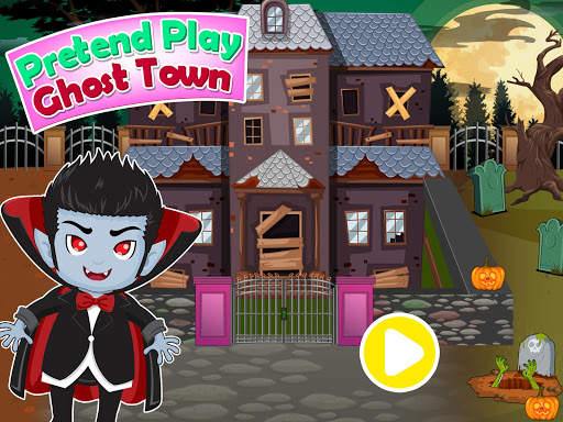 Pretend Play Ghost Town: Haunted House Game screenshot 5