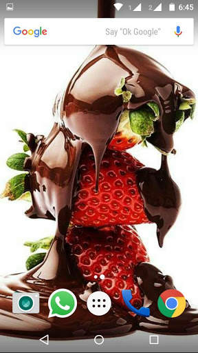 Strawberry Wallpaper HD screenshot 2