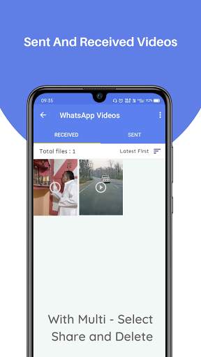 Gallery For WhatsApp and WA File, Media Manager screenshot 3