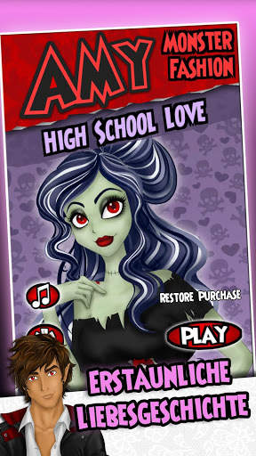 Amy Monster - Dress & Make up screenshot 1