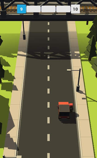 Blocky Pick Me Up - Traffic Drive! screenshot 1