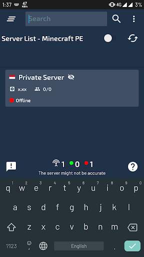 Server List - Minecraft PE screenshot 2