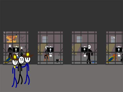Stickman Jailbreak 5 : Funny Escape Simulation screenshot 11