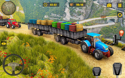 Heavy Tractor Trolley Cargo Simulator 2020 screenshot 1