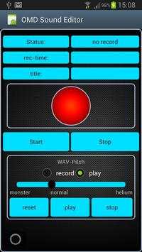 OMD Sound Editor Lite screenshot 2