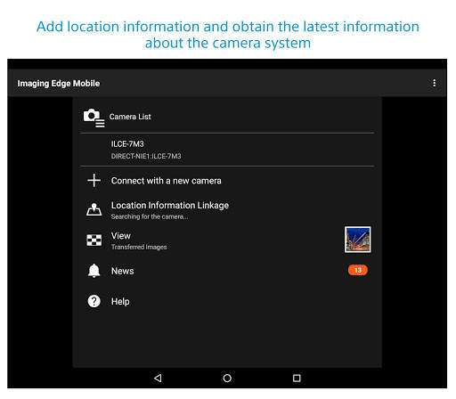 Imaging Edge Mobile screenshot 7