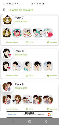 Romance Stickers For Whatsapp screenshot 3