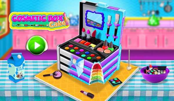 Princess Cosmetics Box Cake Maker! Cooking Game screenshot 6