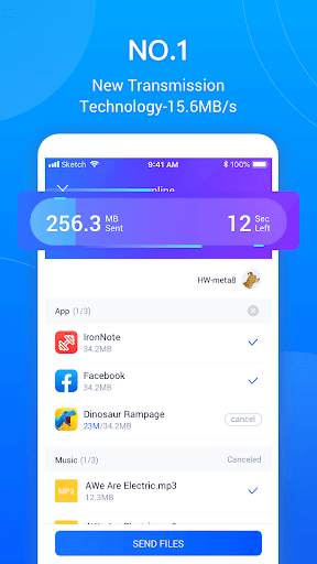 WeShare -Connect & Transfer screenshot 1