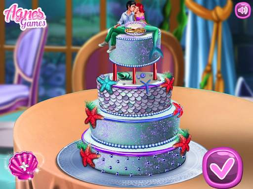 MERMAID RUINED WEDDING - Wedding games for girls screenshot 3