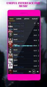 BlackPlayer Music Player screenshot 5