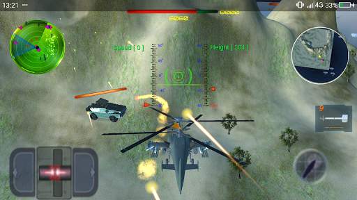 Helicopter-GunShip-AirCombat -Sky(3D) screenshot 2