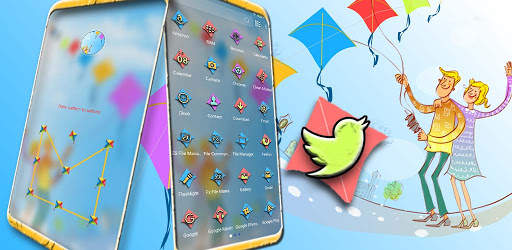 Couple Kite Launcher Theme screenshot 6