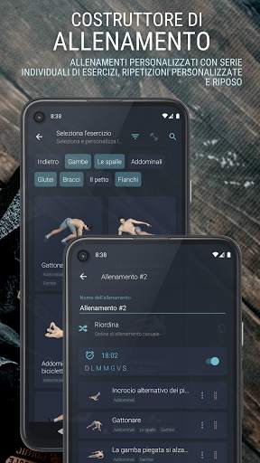Esercizi a Casa - Fitness e Bodybuilding screenshot 8