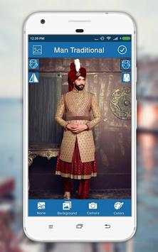 Man Traditional Photo Suit screenshot 8