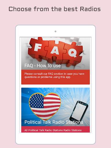 Political Talk Radio Stations स्क्रीनशॉट 9