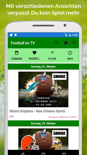 Football im TV live screenshot 2