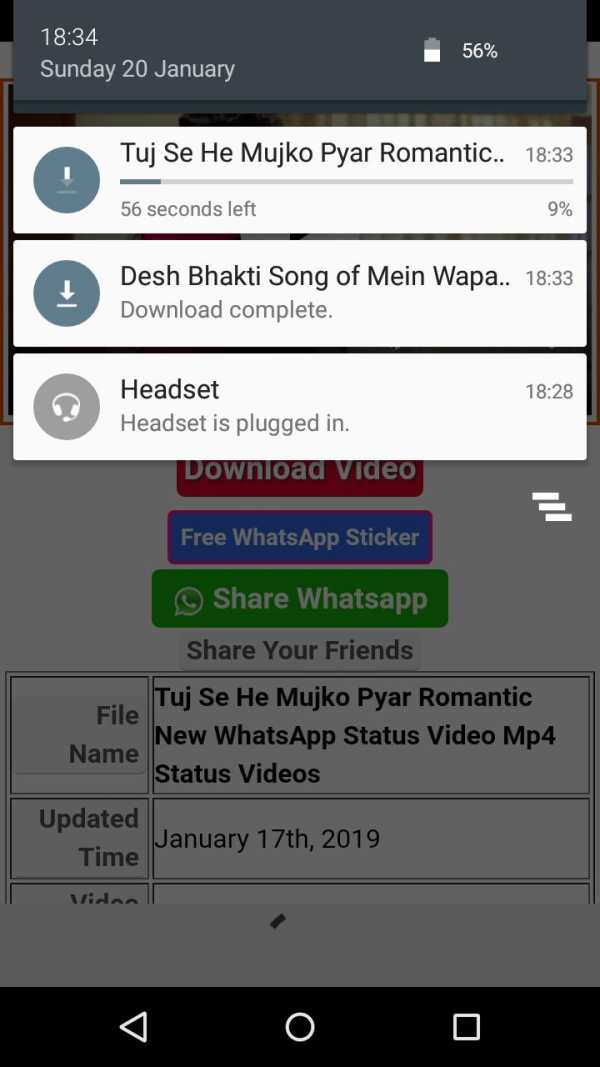NEW whatsapp status 2019 Videos screenshot 8