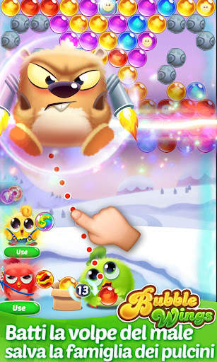Bubble Wings: bubble shooter screenshot 2