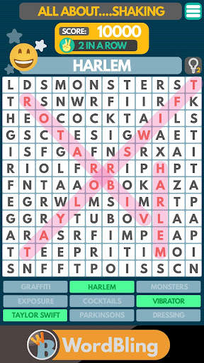 Word Bling: A funny offline wo screenshot 3