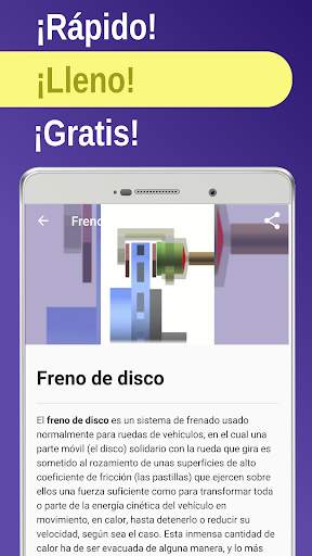 Componentes del automóvil screenshot 1