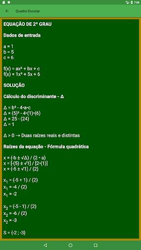 Fórmulas de Matemática screenshot 18