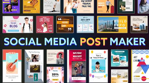 Graphic Design & Post Maker screenshot 1