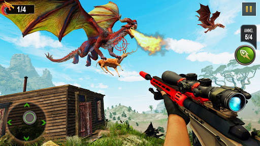Flying Dragon Hunting Simulator Games screenshot 3