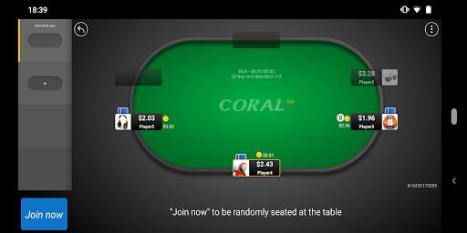 Coral Poker - Real Money Poker स्क्रीनशॉट 5