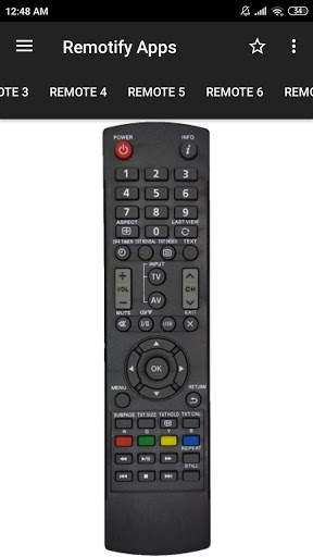 Panasonic TV Remote screenshot 3