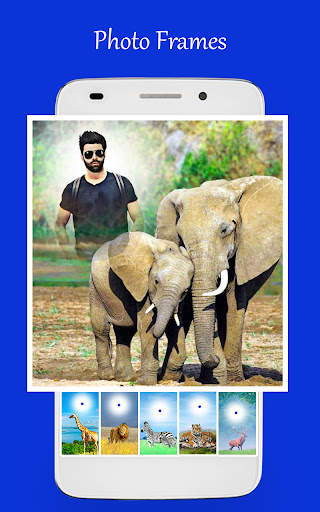Wild animal photo editor frame screenshot 8