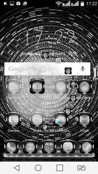 Next Launcher Theme LedShowWT screenshot 3