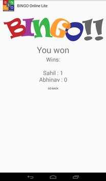Bingo Online Lite screenshot 9