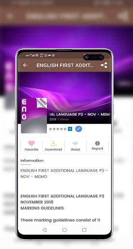 Grade 11 Past exam papers Sciences Mathematics app скриншот 2